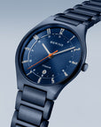Reloj Bering Titanium Hombre Azul mate
