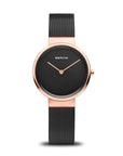 Reloj Bering Classic Mujer Negro/Rosado