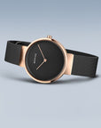 Reloj Bering Classic Mujer Negro/Rosado