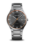 Reloj Bering Titanium Hombre Negro/Plata