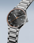 Reloj Bering Titanium Hombre Negro/Plata