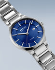 Reloj Bering Solar Titanium Hombre Plata
