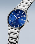 Reloj Bering Solar Titanium Hombre Plata