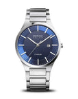 Reloj Bering Solar Titanium Hombre Plata