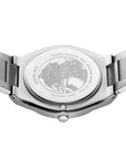 Reloj Bering Classic Hombre Plateado/Celeste