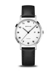 Reloj Bering Titanium Mujer Plata Pulido y cuero