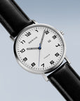 Reloj Bering Titanium Hombre Blanco/Negro