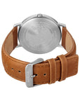 Reloj Bering Titanium Hombre Azul/Café