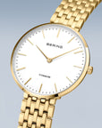 Reloj Bering Titanium Mujer Oro pulido
