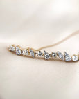 Pulsera Mix Cut Diamonds Oro 14K