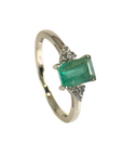 Anillo Pelotitas de Oro Amarillo 18K