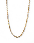 Cadena eslabones oro amarillo 51 cm