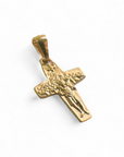 Cruz Jesús y su Rebaño Oro Amarillo 18K