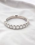A pedido - Anillo Cintillo Brillantes en Grifa 0,06 ct