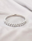 A pedido - Anillo Cintillo Brillantes en Grifa 0,02.5 ct