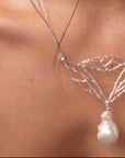 Colgante Perla Foglia - Tita Cardemil