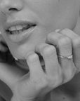 A pedido - Anillo Quintillo mini Diamantes Baguettes