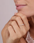 Anillo Tricillo Diamantes 0,20 ct oro amarillo 18K