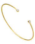 Esclava oro amarillo 18K y diamantes