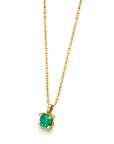 Collar Esmeralda en grifa oro 18K