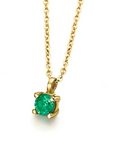 Collar Esmeralda en grifa oro 18K