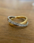 A pedido - Anillo Argollas Cruzadas