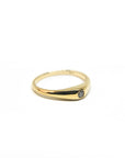 A pedido - Anillo Diamante Brillante en Bisel 0,08 ct