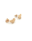 Aros Oro Stud Estrellas Juntas