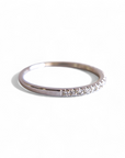 Anillo Cintillo Brillantes en grifa 0,20 ct