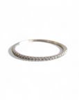 Anillo Cintillo Brillantes en grifa 0,10 ct