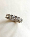 A pedido - Anillo Quintillo Brillantes en Grifa 0,20 ct