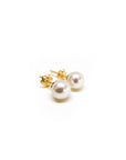 Aros Perlas Atornilladas 18K