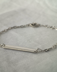 Pulsera eslabones y placa 26 mm grabable