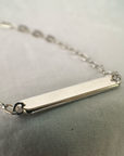 Pulsera eslabones y placa 26 mm grabable