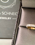 A pedido - Anillo Cintillo Brillantes en Grifa 0,03 ct