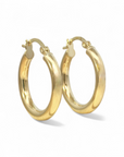 Aros argollas redondas tubulares 2,5 cm