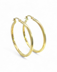 Aros argollas redondas tubulares 3,5 cm / 2,5 mm