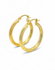 Aros argollas redondas tubulares 2,6 cm