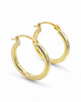 Aros argollas redondas tubulares 2,4 cm