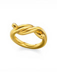 Anillo Nudo Dorado
