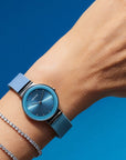 Reloj Bering Classic Mujer Celeste