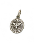 Medalla Espíritu Santo 14mm Plata 925