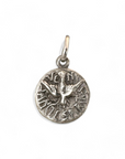 Medalla Espíritu Santo 14mm Plata 925