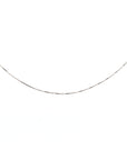 Cadena Veneciana Oro Blanco 18K - 45 cm