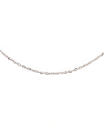 Cadena Eslabones Oro Blanco 18K - 45 cm