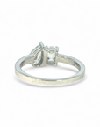 Anillo Toi et moi Diamantes Laboratorio 0,95 Ct Oro 14K