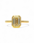 Anillo Solitario Diamante Lab bisel 2 Ct