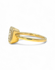 Anillo Solitario Diamante Lab bisel 2 Ct