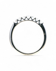 Anillo Cintillo Diamante Lab grifa 0,07 ct oro blanco