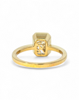 Anillo Solitario Diamante Lab bisel 2 Ct
